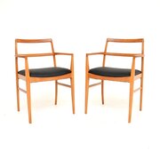 Pair Of Vintage Danish Armchairs By Arne Vodder