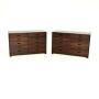 Pair of Vintage Danish Rosewood Chests