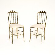 Pair Of Vintage Italian Chiavari Dining Chairs