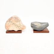 Pair Of Vintage Marble Sculptures By A. Altmann