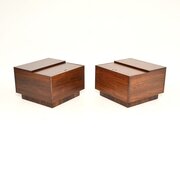 Pair Of Vintage Rosewood Coffee / Side Tables