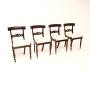 Set of Four Antique Regency Period Dining Chairs