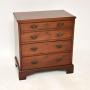 Small Antique Georgian Mahogany Chest of Drawers