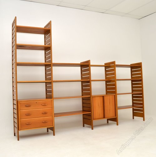 Antiques Atlas Staples Ladderax Bookcase / In Teak