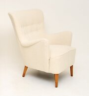 Swedish Vintage Armchair By Folke Ohlsson For Dux