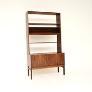 Swedish Vintage Rosewood Bookcase / Cabinet