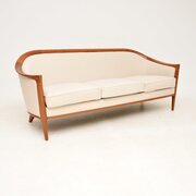 Swedish Vintage Teak Sofa By Bertil Fridhagen
