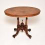 Victorian Inlaid Walnut Occasional Side Table