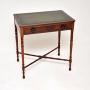 Victorian Mahogany Leather Top Writing Table