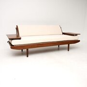 Vintage Afromosia Sofa Bed By Toothill