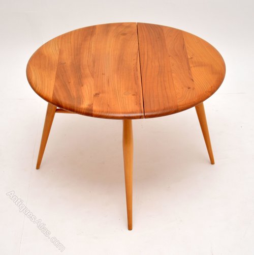 Antiques Atlas Vintage Ercol Drop Leaf Coffee Table In Elm