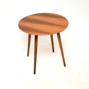 Vintage Figured Walnut Side Table
