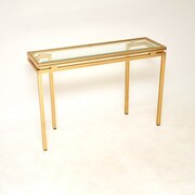 Vintage French Console Table By Pierre Vandel