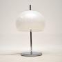 Vintage Italian Harvey Guzzini Chrome Table Lamp
