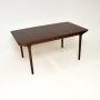 Vintage Rosewood Extending Dining Table