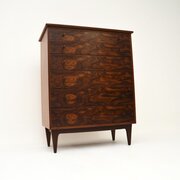 Vintage Rosewood And Teak Chest Of Drawers