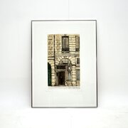 Vintage Signed Lithograph By Richard Beer