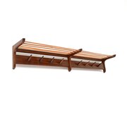 Vintage Solid Afromosia Coat Rack By John Herbert
