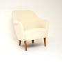 Vintage Swedish Samspel Armchair by Carl Malmsten