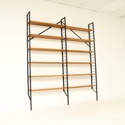 Vintage Teak Ladderax Bookcase Shelving