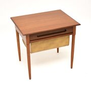 Vintage Teak Side Table By Karl Edvard Korseth