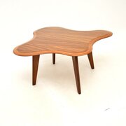Vintage Walnut Cloud Coffee Table By Neil Morris