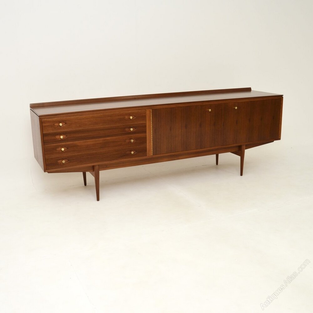 Antiques Atlas - Vintage Walnut Sideboard By Robert Heritage ...