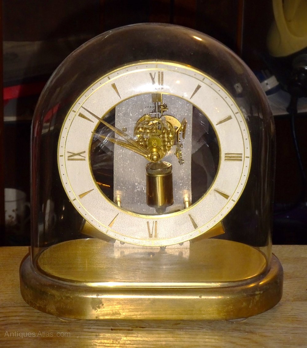 Antiques Atlas A Very Elegant Midcentury Junghans Mantel Clock