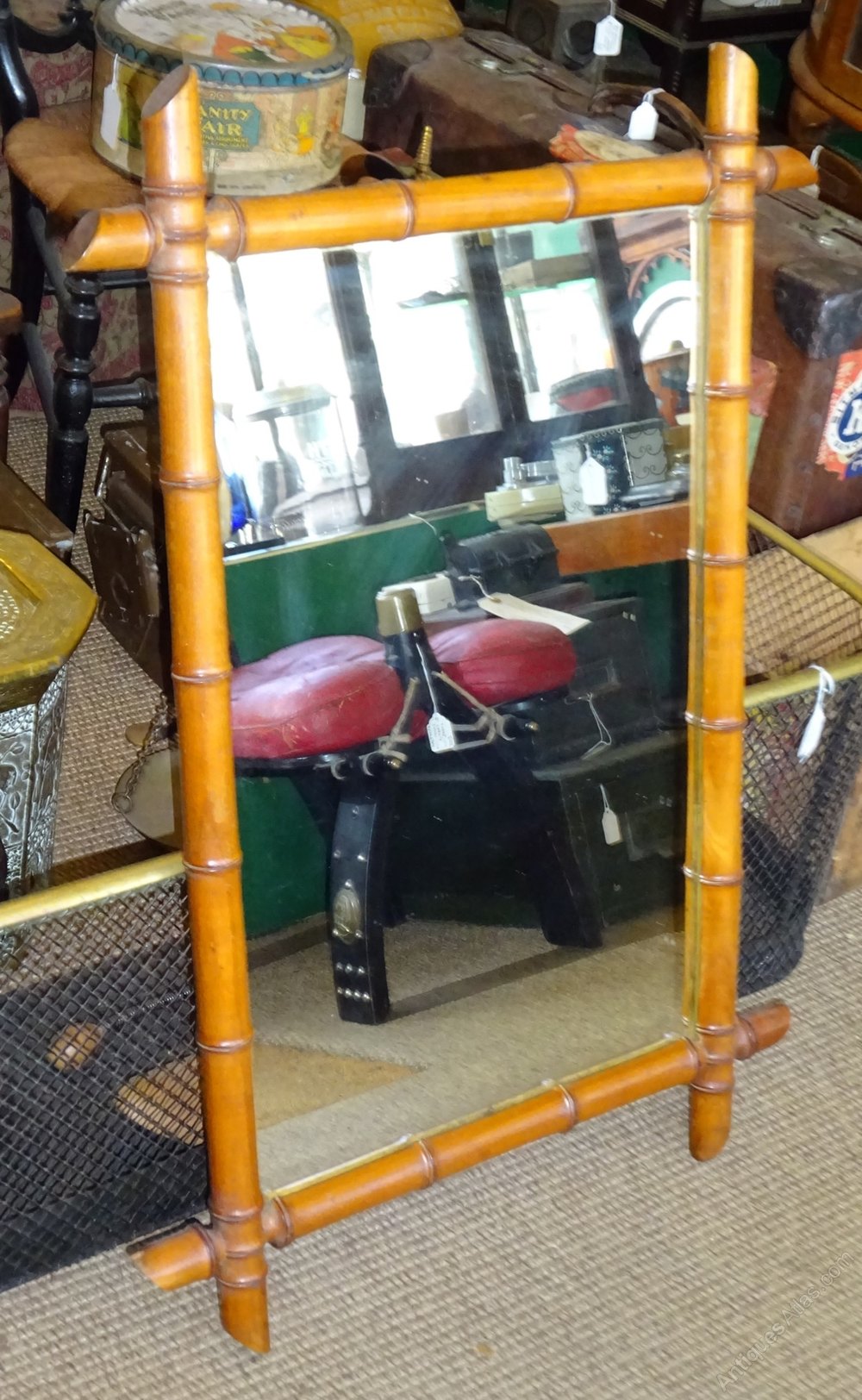 Antiques Atlas An Attractive Faux Bamboo Wall Mirror