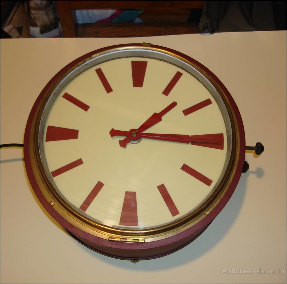 Antiques Atlas An Impressive Double Sided Hanging Clock