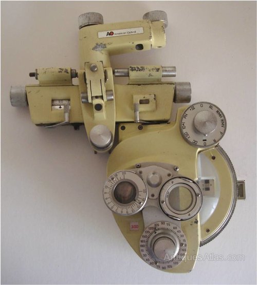 Antiques Atlas An Optician’s Eye Testing Instrument