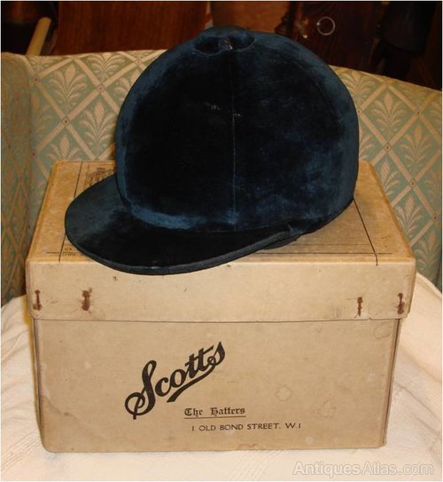 Antiques Atlas An Outstanding Riding Hat In Original Box