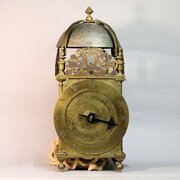 An English Lantern Clock By Peter Closon, London.