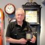 Rare, Miniature English Fusee, Bracket Clock