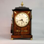 Small, Chamfer Top, Regency Style Fusee Clock