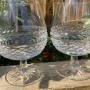 Pair of Galway Crystal Brandy Balloons 5ins