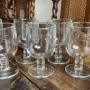 Set of Six Large La Rochere Dragonfly Glasses