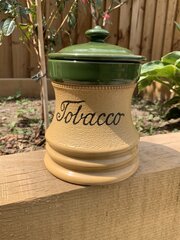 Antique Tobacco Jar