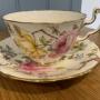 Adderley Johanna Floral Cup and Saucer