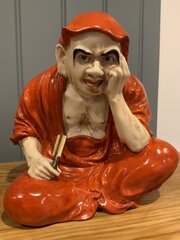 Japanese Meji Period Figure Of A Daruma Monk