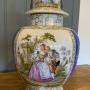 Augustus Rex Large Romantic Baluster Vase 35cms