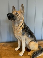 Large Attractive Beswick Fireside  Alsation Dog 2410