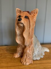Beswick Fireside Dog Large Glossy Yorkshire Terrier