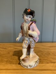 Superb Dresden Figure Of An 18th Century Gentleman