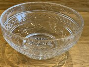 Stuart Crystal Imperial Cut Glass Footed Fruit Bowl