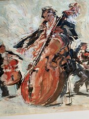 Bernard Rooke (British 1938) Signed Painting