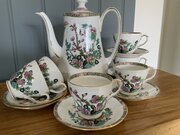 Duchess China Indian Tree Coffee Set