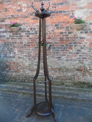 Victorian Revolving  Oak  Coat And Hat Stand