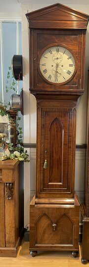 Early Victorian Ecclesiastica Longcase Clock 