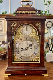 Georgian Bracket Clock Richard Collis Of Romford 
